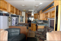 wnetrze motorhome roadmaster ultrasport