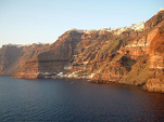 Wyspa Santorini na trasie rejsu w Grecji